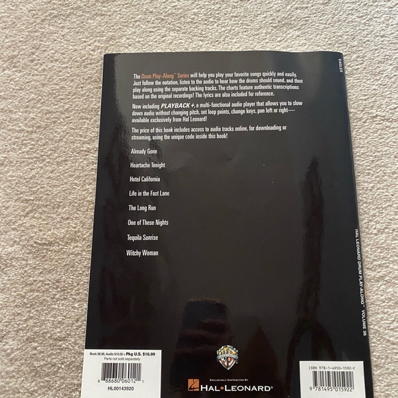 Eagles drum music book - Picture 5 of 5